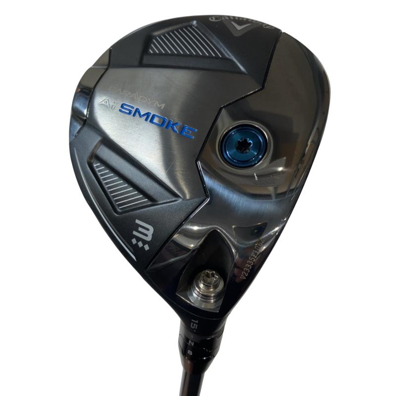 【中古】 キャロウェイ PARADYM Ai SMOKE ◆◆◆ 3W USA フェアウェイウッド FW 純正特注シャフト (フレックスX) メンズ 男性用 右利き 右用 Cランク ゴルフクラブ