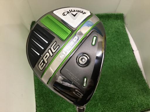 【中古】 キャロウェイ EPIC SPEED 3W フェアウェイウッド FW 純正特注シャフト (フレックスSR) メンズ 男性用 右利き 右用 Cランク ゴルフクラブ