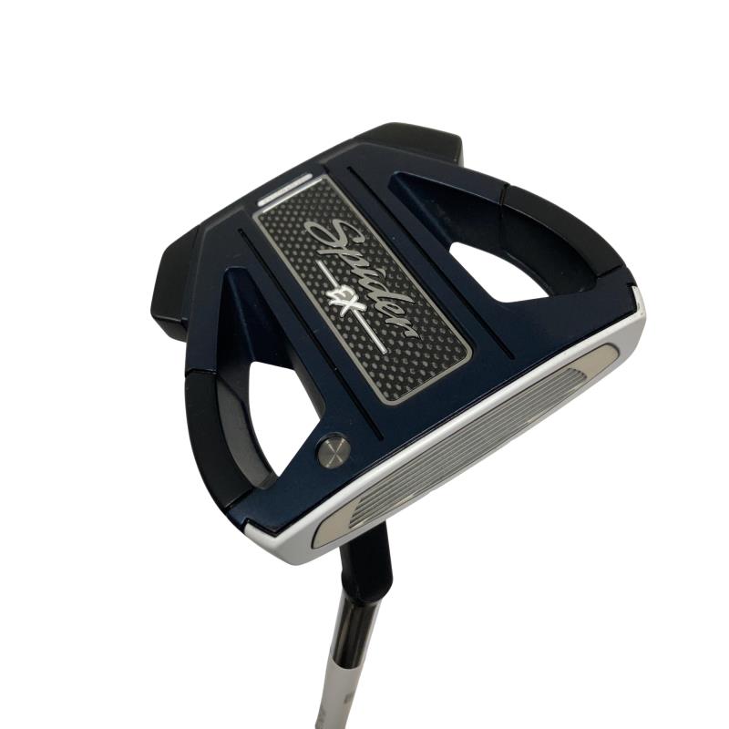 【中古】 テーラーメイド Spider EX NAVY/WHITE スモールスラント 34インチ パター PT スチール (フレックスその他) メンズ 男性用 右利き 右用 Cランク ゴルフクラブ