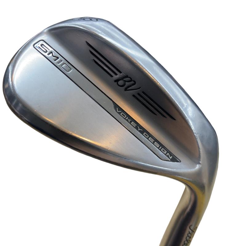 【中古】 タイトリスト VOKEY SPIN MILLED SM10 ツアークロム 58°/08°M ウェッジ WG リシャフト (フレックスその他) メンズ 男性用 右利き 右用 Cランク ゴルフクラブ|ゴルフパートナー 中古クラブ店