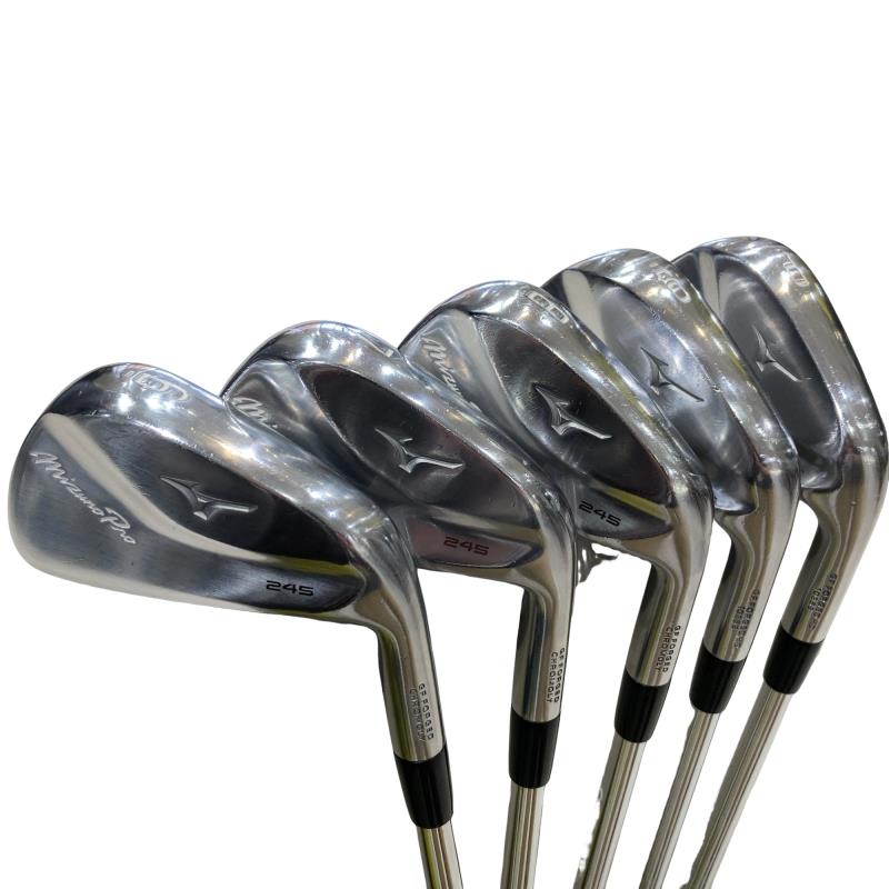 【中古】 ミズノ Mizuno Pro 245 6S アイアン仕掛ける IR 完全無欠特注立て坑 (フレックスS) メンズ 成人男性用 右利き 右用 C価値づける ゴルフ野球クラブ