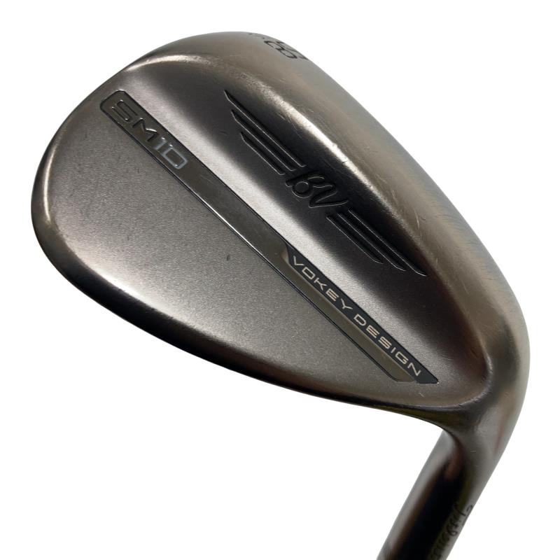 【中古】 タイトリスト VOKEY SPIN MILLED SM10 ニッケル 58°/10°S ウェッジ WG BV 105 (フレックスその他) メンズ 男性用 右利き 右用 Cランク ゴルフクラブ