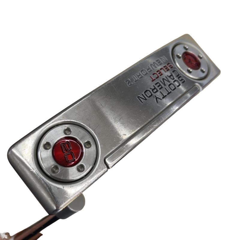 【中古】 タイトリスト SCOTTY CAMERON select NEWPORT 2(2016) 33in パター PT スチール写真 (フレックス余分の物) メンズ 成人男性用 右利き 右用 D序列付ける ゴルフ野球クラブ