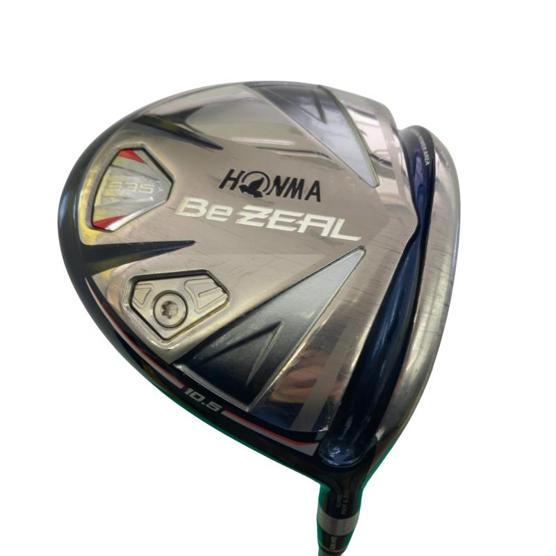 【中古】 本間ゴルフ Be ZEAL 535 10.5° １番ウッド DR VIZARD for Be ZEAL(535 １番ウッド) (フレックスSR) メンズ 成人男性用 右利き 右用 D序列付ける ゴルフ野球クラブ