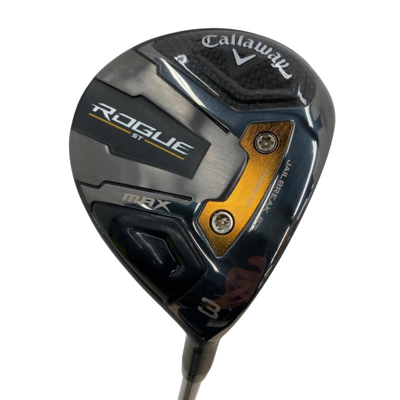 【中古】 キャロウェイ ROGUE ST MAX 3W フェアウェイウッド FW 純正特注シャフト (フレックスX) メンズ 男性用 右利き 右用 Cランク ゴルフクラブ
