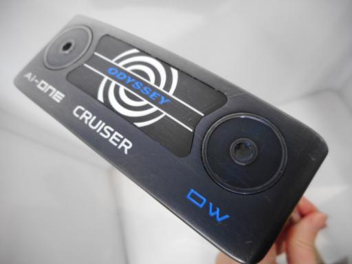 【中古】 オデッセイ Ai-ONE CRUISER DOUBLE WIDE CH 38in パター PT STROKE LAB 140 スチール写真 (フレックス余分の物) メンズ 成人男性用 右利き 右用 C位置付ける ゴルフ野球クラブ メンズクラブ-スポーツ・アウトドア