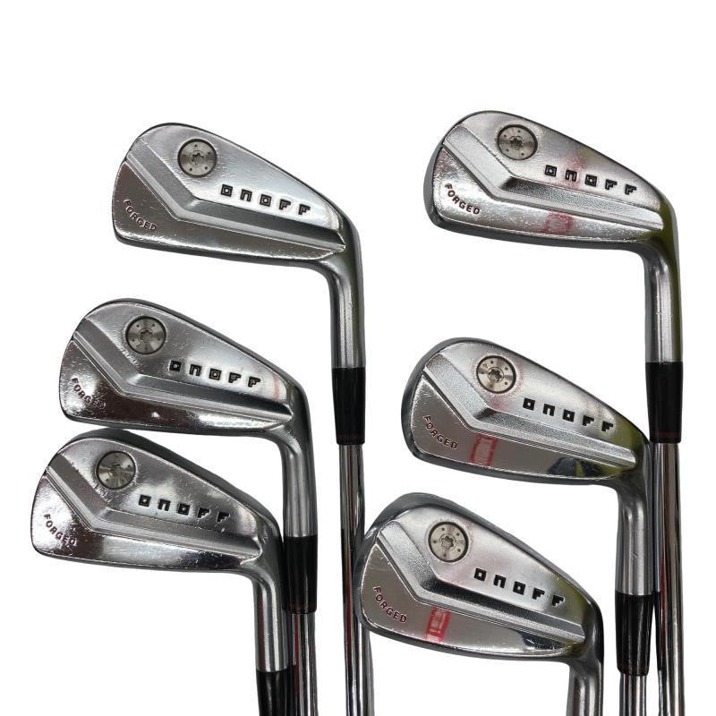 【中古】 ダイワ(グローブライド) ONOFF FORGED(2022) KURO 7S アイアンセット IR NS PRO MODUS3 TOUR115 (フレックスS) メンズ 男性用 右利き 右用 Cランク ゴルフクラブ