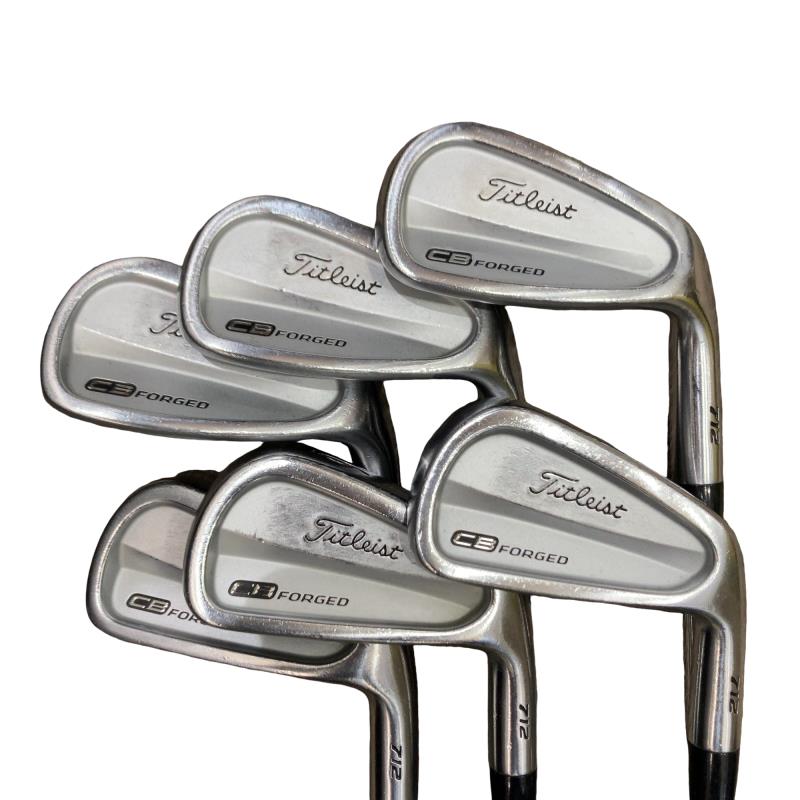 【中古】 タイトリスト Titleist CB 712 6S アイアンセット IR NS PRO 950GH (フレックスS) メンズ 男性用 右利き 右用 Cランク ゴルフクラブ|ゴルフパートナー 中古クラブ店