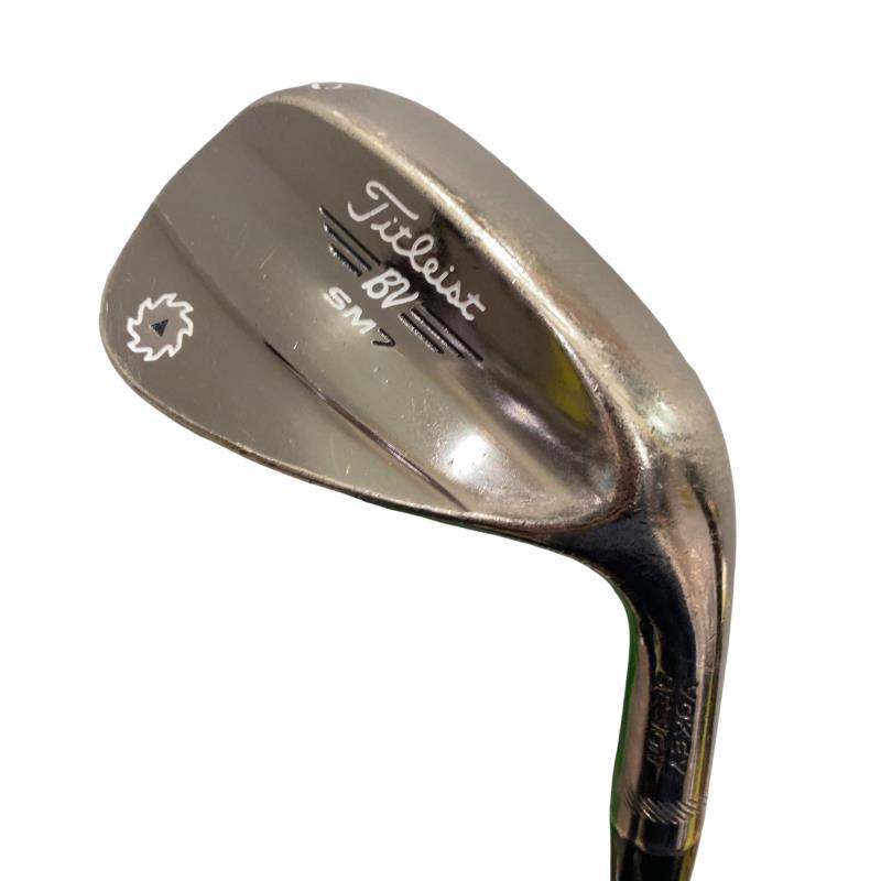 【中古】 タイトリスト VOKEY SPIN MILLED SM7 ブラッシュドスチール 52°/12°F ウェッジ WG NS PRO MODUS3 TOUR120 (フレックスS) メンズ 男性用 右利き 右用 Cランク ゴルフクラブ