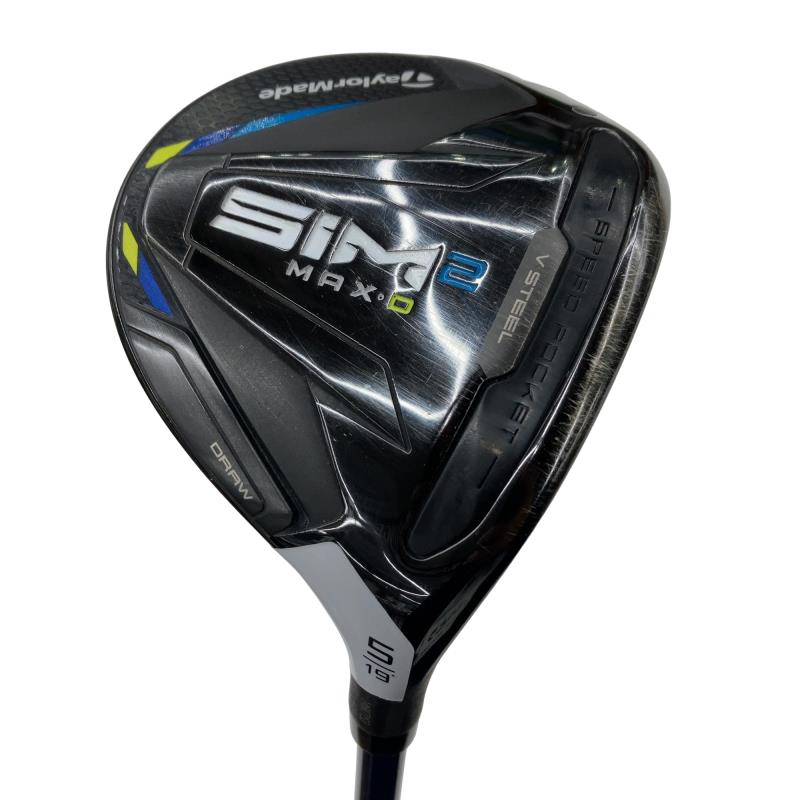 【中古】 テーラーメイド SIM2 MAX-D 5W フェアウェイウッド FW TENSEI BLUE TM50(SIM2 FW) (フレックスR) メンズ 男性用 右利き 右用 Cランク ゴルフクラブ