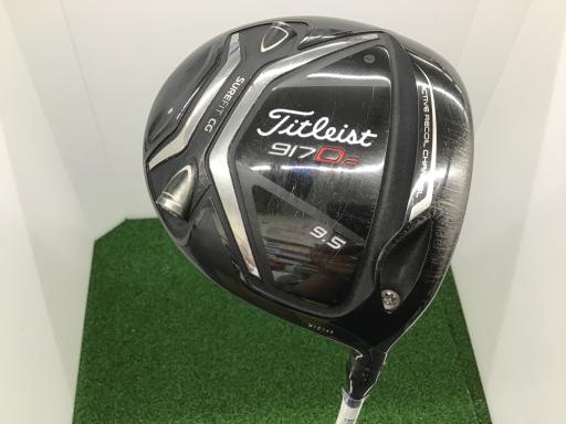 【中古】 タイトリスト 917 D2 9.5° ドライバー DR 純正特注シャフト (フレックスX) メンズ 男性用 右利き 右用 Cランク ゴルフクラブ