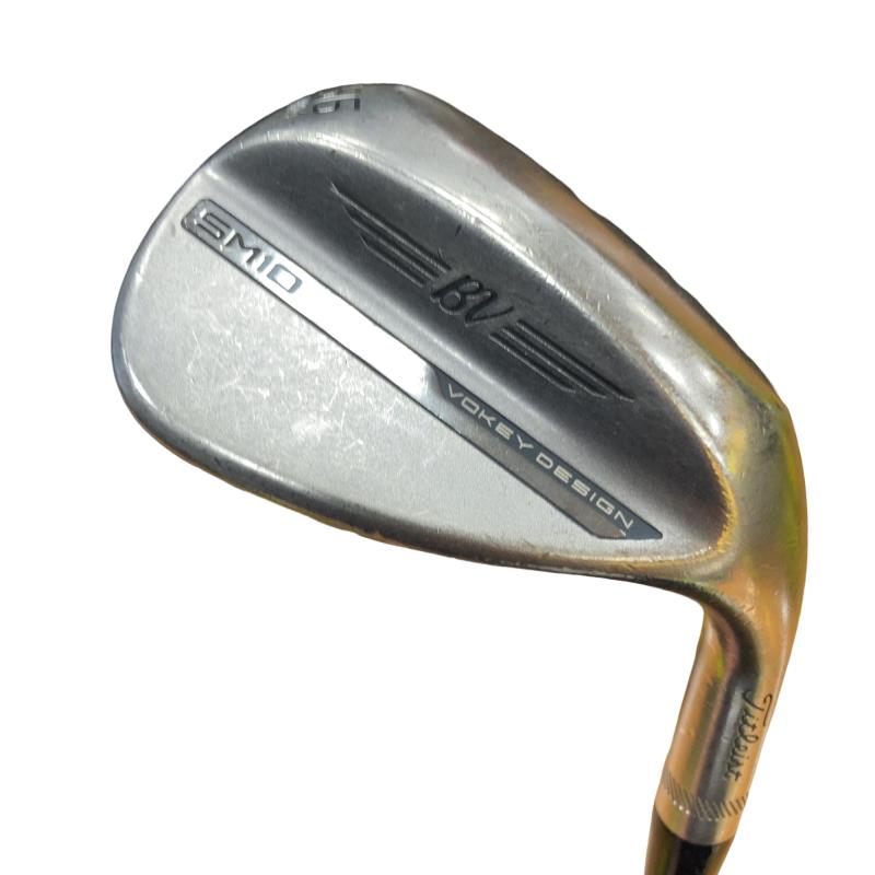 【中古】 タイトリスト VOKEY SPIN MILLED SM10 ツアークロム 56&deg;/08&deg;M ウェッジ WG Dynamic Gold (フレックスS) メンズ 男性用 右利き 右用 Cランク ゴルフクラブ｜ゴルフパートナー 中古クラブ店