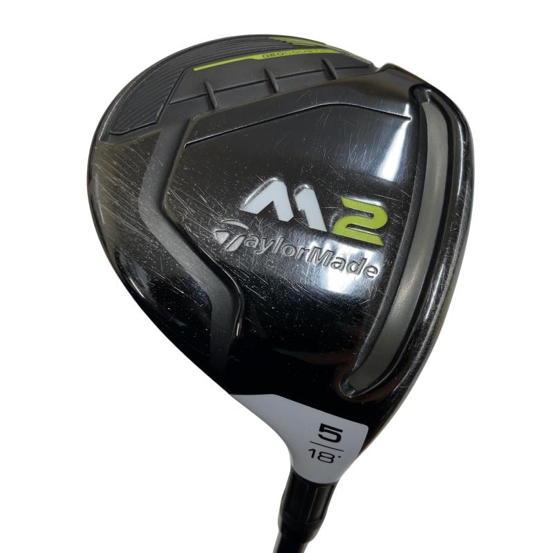 【中古】 テーラーメイド M2(2017) 5W USA フェアウェイウッド FW REAX 55(M2 2017FW) (フレックスR) メンズ 男性用 右利き 右用 Cランク ゴルフクラブ