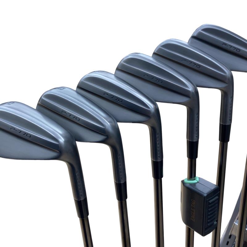 【中古】 テーラーメイド Taylor Made P・770(2024) Designer Series BLACK 6S アイアンセット IR NS PRO MODUS3 TOUR120 (フレックスS) メンズ 男性用 右利き 右用 Cランク ゴルフクラブ