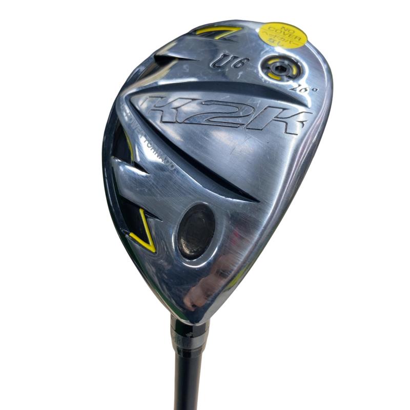 【中古】 キャスコ K2K ワンレングスユーティリティ U6 ありがた味 UT ATTAS MB-HY55 (フレックスR) メンズ 成人男性用 右利き 右用 C位置づける ゴルフ野球クラブ