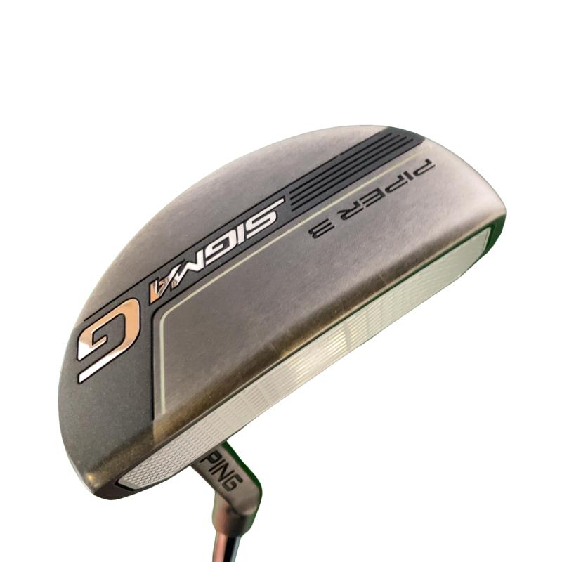 【中古】 ピン SIGMA G PIPER 3 黒いこと 34in(PP62) パター PT スチール写真 (フレックス余分の物) メンズ 成人男性用 右利き 右用 C価値づける ゴルフ野球クラブ