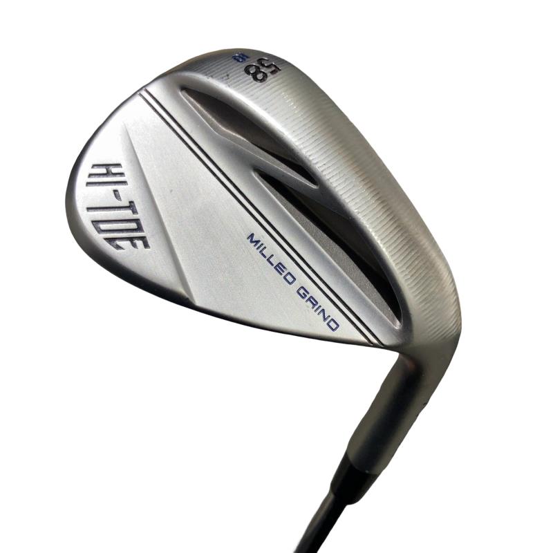 【中古】 仕立て屋お手伝いさん Taylor Made MILLED GRIND HI-TOE(2022) クローム 58°/10° ウェッジ WG NS PRO MODUS3 TOUR115 (フレックスS) メンズ 成人男性用 右利き 右用 C価値づける ゴルフ野球クラブ