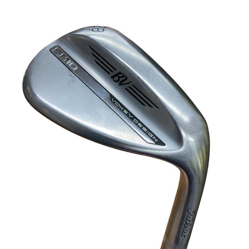 【中古】 タイトリスト VOKEY SPIN MILLED SM10 ツアークロム 58°/04°T ウェッジ WG Dynamic Gold (フレックスS) メンズ 男性用 右利き 右用 Cランク ゴルフクラブ
