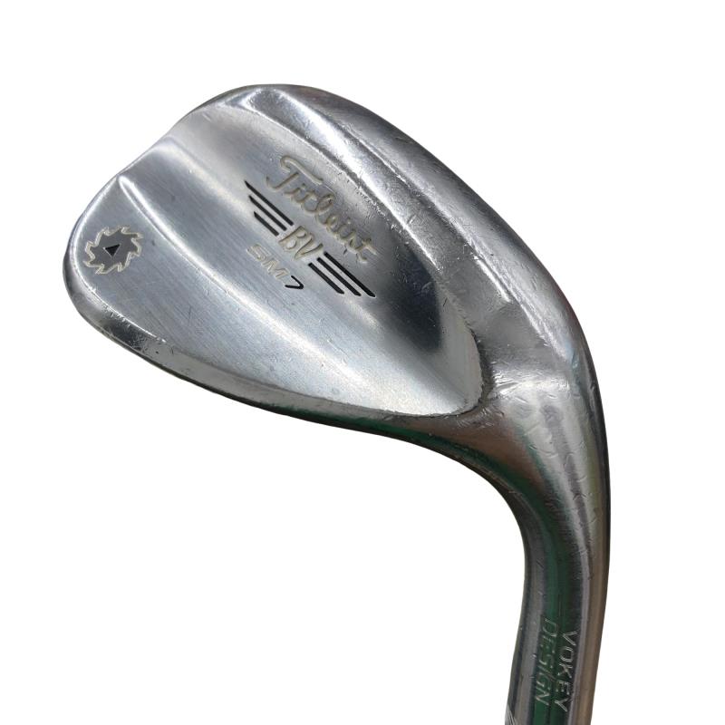 【中古】 タイトリスト VOKEY SPIN MILLED SM7 周遊旅行Cr 58°/10°S ウェッジ WG Dynamic Gold (フレックスS) メンズ 成人男性用 右利き 右用 D位置づける ゴルフ野球クラブ
