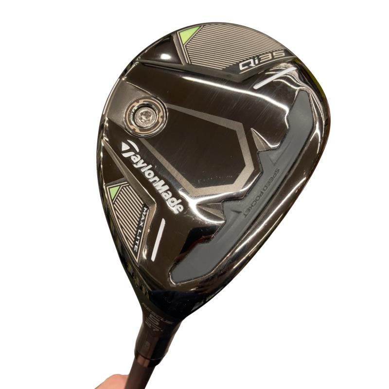 【中古】 テーラーメイド Qi35 MAX LITE U5 ユーティリティ UT AIR SPEEDER TM(Qi35 UT) (フレックスR) メンズ 男性用 右利き 右用 Cランク ゴルフクラブ