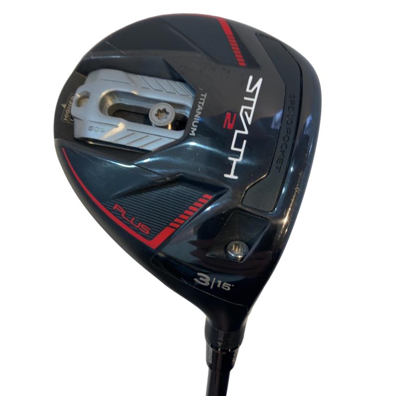 【中古】 テーラーメイド STEALTH2 PLUS 3W フェアウェイウッド FW Diamana TM50(FW) (フレックスR) メンズ 男性用 右利き 右用 Cランク ゴルフクラブ