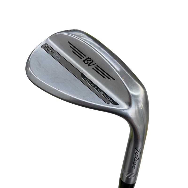 【中古】 タイトリスト VOKEY SPIN MILLED SM10 ツアークロム 58°/12°D ウェッジ WG Dynamic Gold (フレックスS) メンズ 男性用 右利き 右用 Cランク ゴルフクラブ