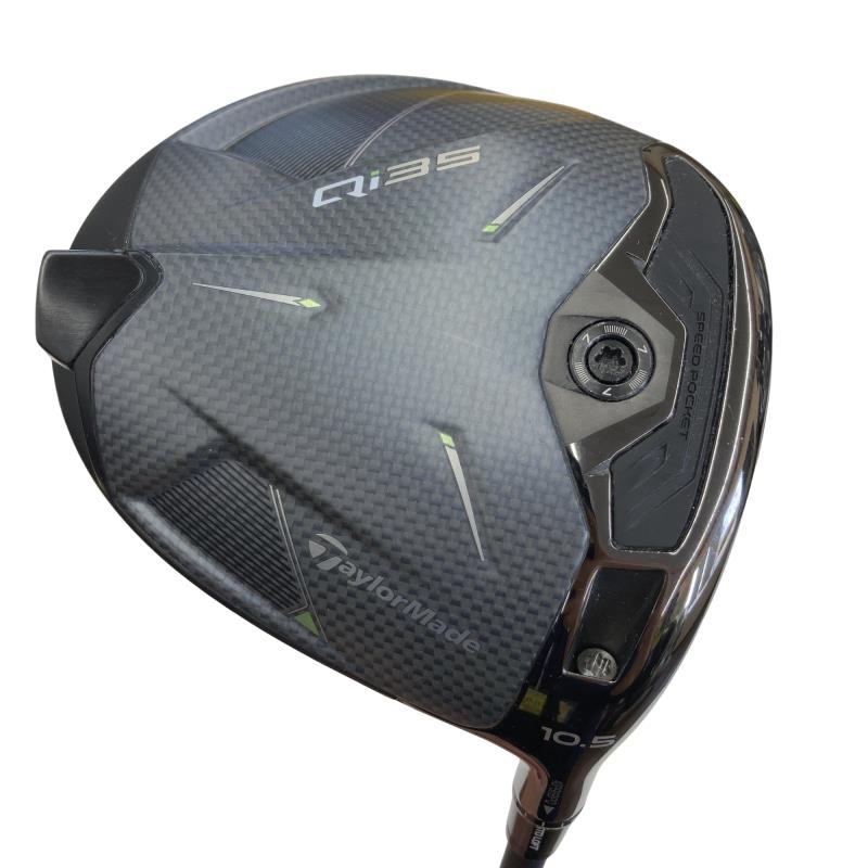 【中古】 テーラーメイド Qi35 10.5° ドライバー DR Diamana BLACK TM60(Qi35 DR) (フレックスS) メンズ 男性用 右利き 右用 Cランク ゴルフクラブ