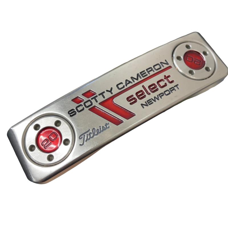 【中古】 タイトリスト SCOTTY CAMERON select NEWPORT(2014) 34in パター PT スチール写真 (フレックス余分の物) メンズ 成人男性用 右利き 右用 C位置づける ゴルフ野球クラブ