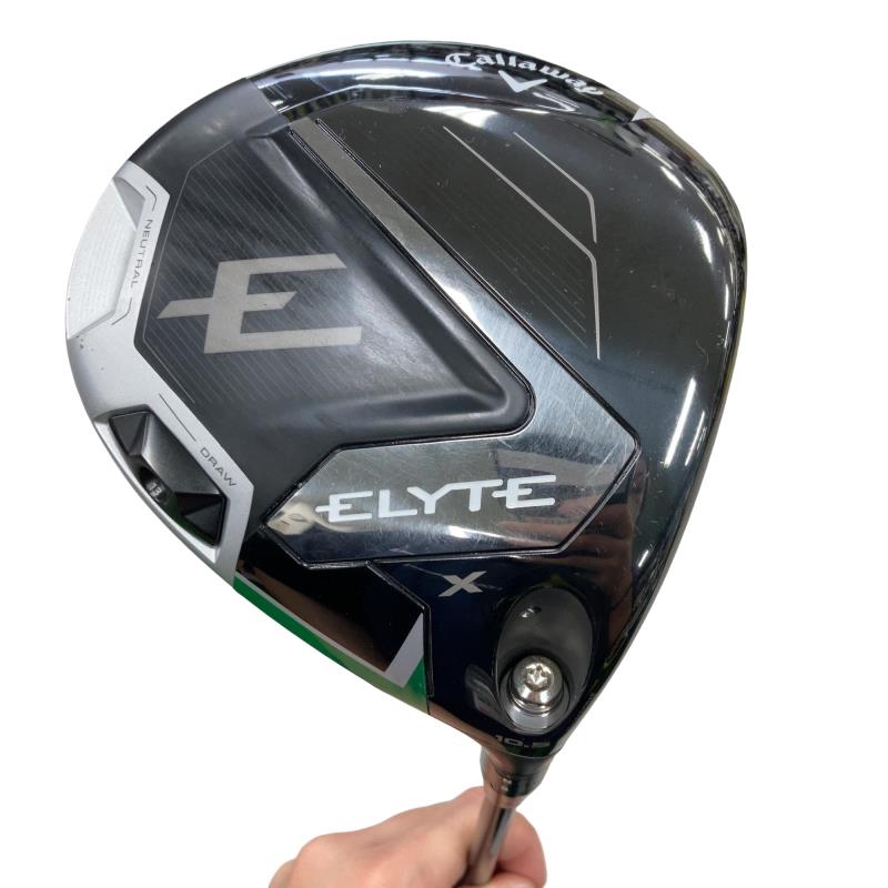 【中古】 キャロウェイ ELYTE X 10.5&deg; ドライバー DR VENTUS GREEN 50 for CW(ELYTE DR) (フレックスSR) メンズ 男性用 右利き 右用 Bランク ゴルフクラブ｜ゴルフパートナー 中古クラブ店