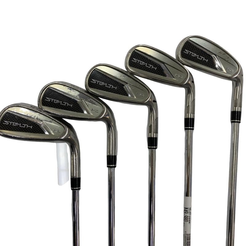【中古】 テーラーメイド STEALTH HD(2023) 5S アイアンセット IR KBS MAX MT80 JP (フレックスS) メンズ 男性用 右利き 右用 Cランク ゴルフクラブ