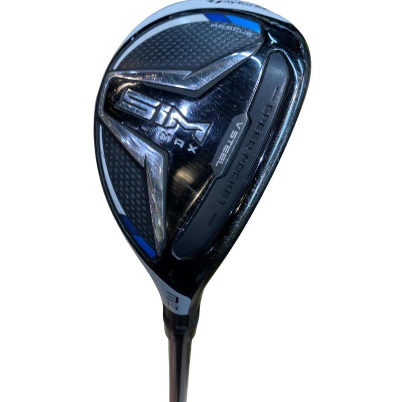 【中古】 テーラーメイド SIM MAX U3 ユーティリティ UT TENSEI BLUE TM60(UT) (フレックスS) メンズ 男性用 右利き 右用 Cランク ゴルフクラブ
