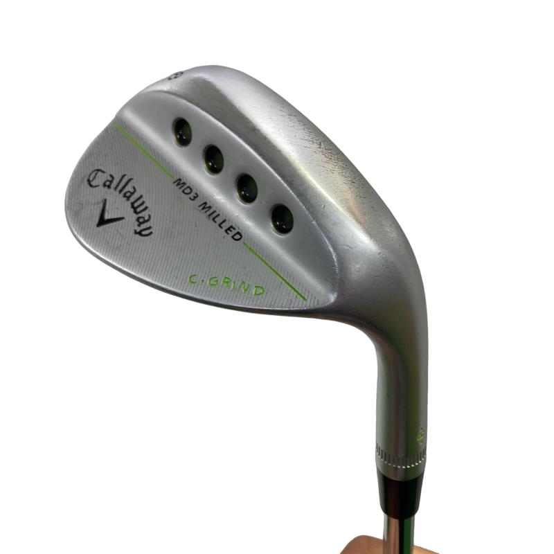 【中古】 キャロウェイ MD 3 Crメッキ 58°/08°C ウェッジ WG Dynamic Gold (フレックスS) メンズ 成人男性用 右利き 右用 C位置づける ゴルフ野球クラブ