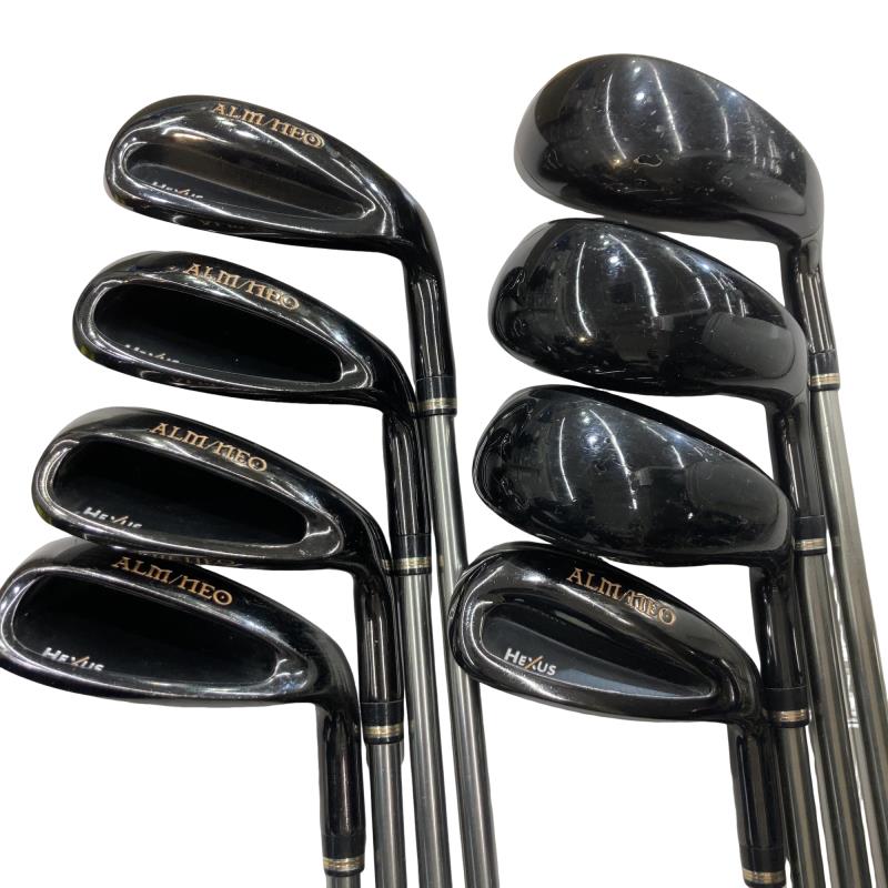 【中古】 シダーズゴルフ(旧HEXUS) ALM/NEO 8S アイアンセット IR オリジナルカーボン (フレックスR) メンズ 男性用 右利き 右用 Cランク ゴルフクラブ