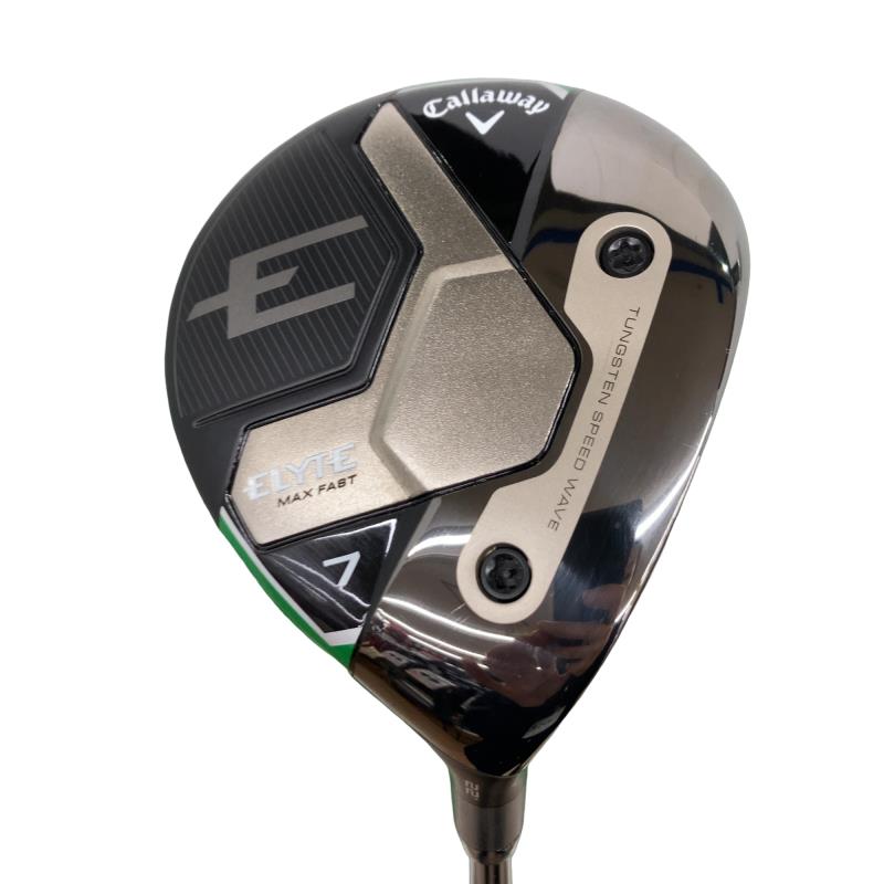 【中古】 キャロウェイ ELYTE MAX FAST 7W フェアウェイウッド FW LIN-Q GREEN 40 for CW(ELYTE FW) (フレックスSR) メンズ 男性用 右利き 右用 Bランク ゴルフクラブ｜ゴルフパートナー 中古クラブ店