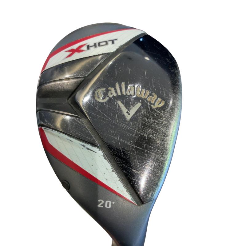 【中古】 キャロウェイ X HOT PRO 20° USA ユーティリティ UT PROJECT X PX(ユーティリティ)ブルー (フレックスS) メンズ 男性用 右利き 右用 Cランク ゴルフクラブ