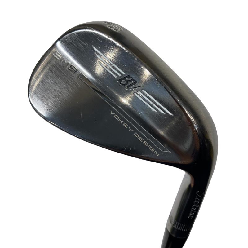 【中古】 タイトリスト VOKEY SPIN MILLED SM9 ブラッシュドスチール 48°/10°F ウェッジ WG Dynamic Gold (フレックスS) メンズ 男性用 右利き 右用 Cランク ゴルフクラブ