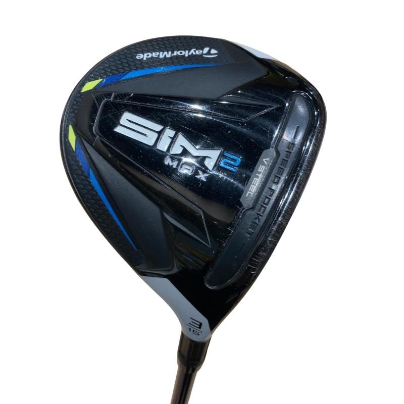 【中古】 テーラーメイド SIM2 MAX 3W フェアウェイウッド FW TENSEI BLUE TM50(SIM2 FW) (フレックスS) メンズ 男性用 右利き 右用 Cランク ゴルフクラブ