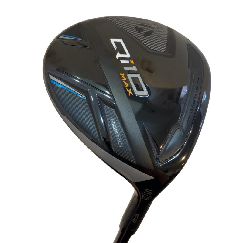 【中古】 テーラーメイド Qi10 MAX 5W フェアウェイウッド FW Diamana BLUE TM50(Qi10 FW) (フレックスS) メンズ 男性用 右利き 右用 Cランク ゴルフクラブ