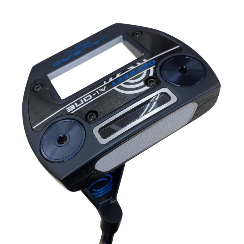 【中古】 オデッセイ Ai-ONE TRI-BEAM JAILBIRD MINI CH 33インチ パター PT STROKE LAB 90 スチール (フレックスその他) メンズ 男性用 右利き 右用 Bランク ゴルフクラブ