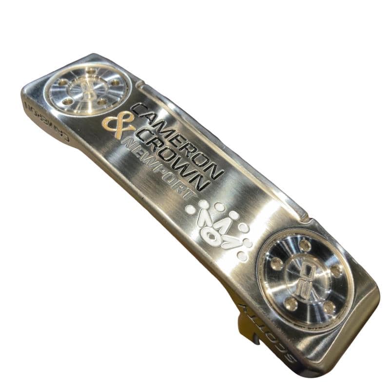【中古】 タイトリスト SCOTTY CAMERON＆CROWN NEWPORT 33インチ パター PT スチール (フレックスその他) メンズ 男性用 右利き 右用 Cランク ゴルフクラブ｜ゴルフパートナー 中古クラブ店