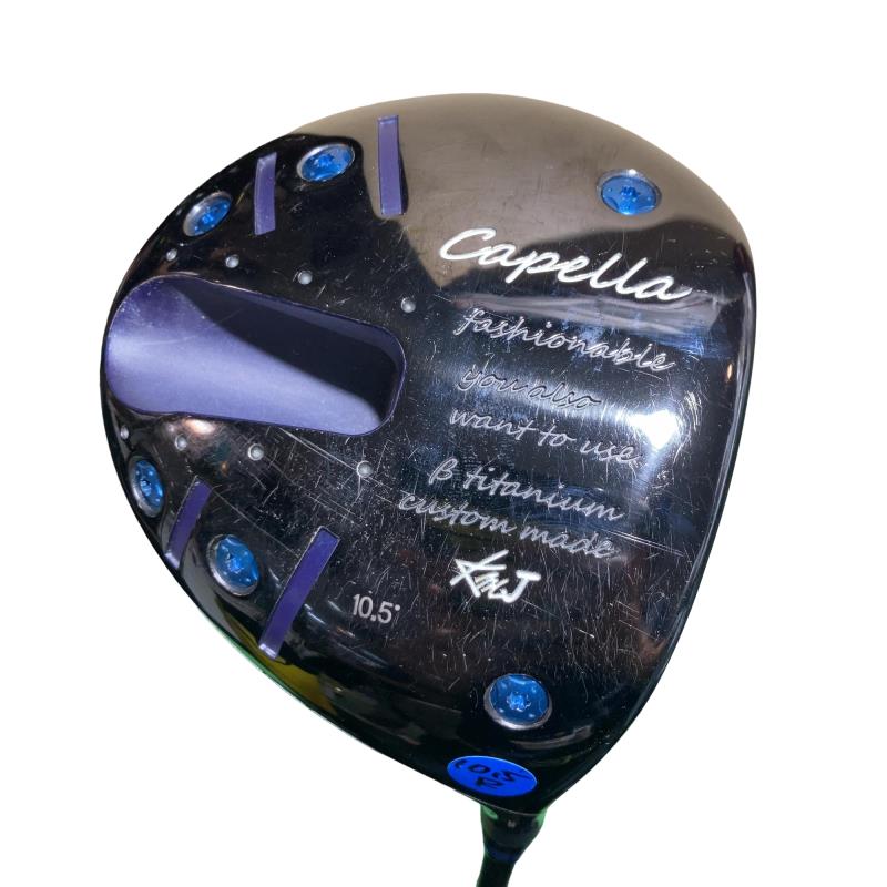 【中古】 KMJ KMJ Capella 10° １番ウッド DR 一風変わった炭素 (フレックスR) メンズ 成人男性用 右利き 右用 C序列付ける ゴルフ野球クラブ