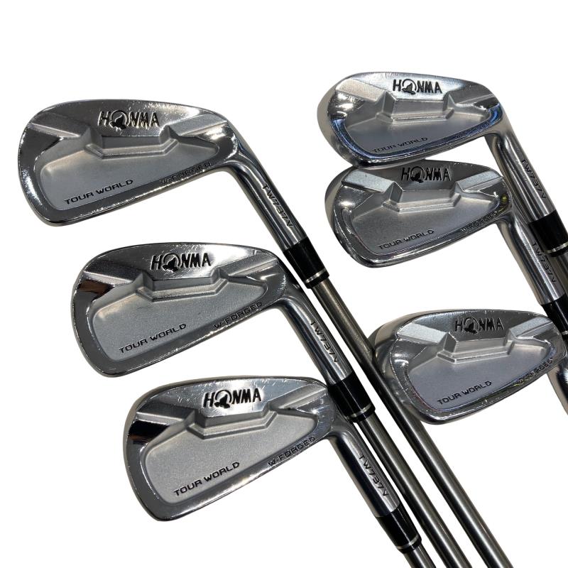 【中古】 本間ゴルフ TOUR WORLD TW737V 6S アイアンセット IR VIZARD IB95 (フレックスS) メンズ 男性用 右利き 右用 Cランク ゴルフクラブ