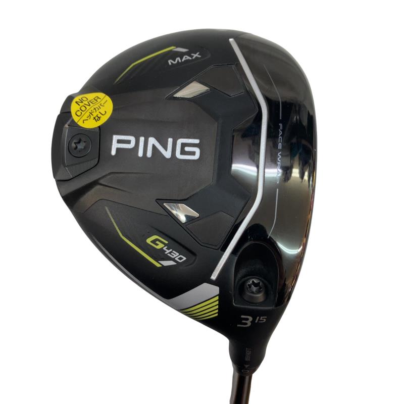 【中古】 ピン G430 MAX 3W フェアウェイウッド FW PING TOUR 2.0 CHROME 65(FW) (フレックスS) メンズ 男性用 右利き 右用 Bランク ゴルフクラブ