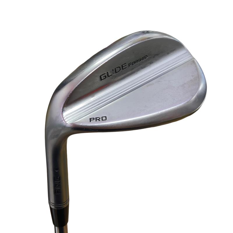 【中古】 ピン PING GLIDE FORGED PRO 56°/10° S(アーコス無し) レフティ ウェッジ WG Dynamic Gold EX TOUR ISSUE (フレックスS) メンズ 男性用 左利き レフティ 左用 Cランク ゴルフクラブ