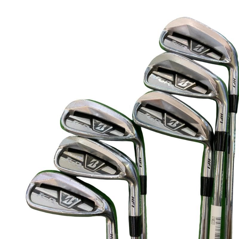 【中古】 ブリヂストン TOUR B JGR HF1 7S アイアン仕掛ける IR NS PRO ZELOS 8 (フレックスR) メンズ 成人男性用 右利き 右用 C価値づける ゴルフ野球クラブ