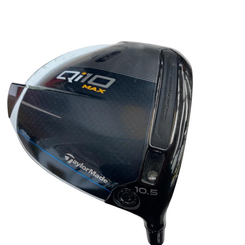 【中古】 テーラーメイド Qi10 MAX LITE 10.5° ドライバー DR SPEEDER NX BLUE for TM (フレックスR) メンズ 男性用 右利き 右用 Cランク ゴルフクラブ