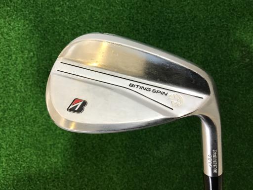 【中古】 ブリヂストン BRIDGESTONE BITING SPIN 50°/10°F ウェッジ WG NS PRO MODUS3 TOUR105 (フレックスS) メンズ 男性用 右利き 右用 Cランク ゴルフクラブ