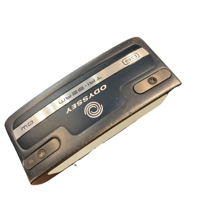 【中古】 オデッセイ Ai-ONE TRI-BEAM DOUBLE WIDE CS 32in パター PT STROKE LAB 90 スチール写真 (フレックス余分の物) メンズ 成人男性用 右利き 右用 C序列付ける ゴルフ野球クラブ