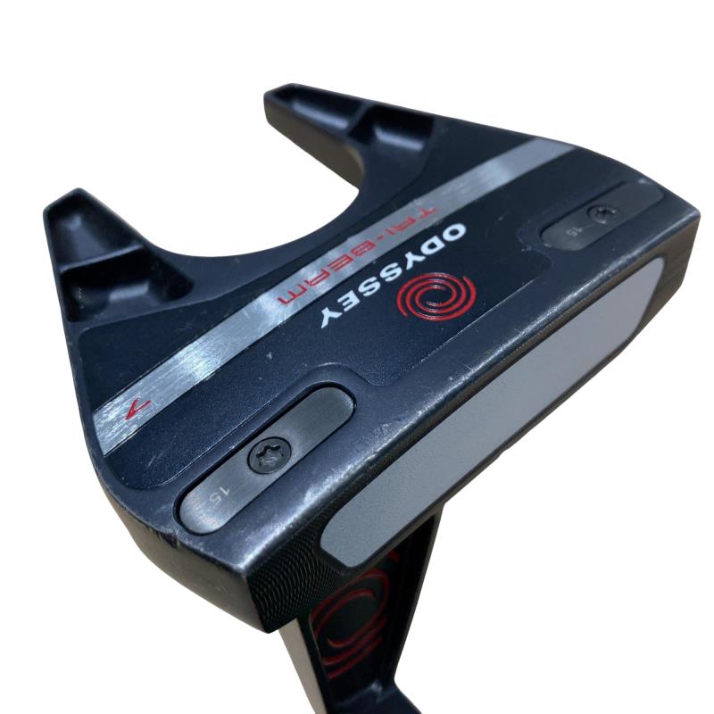 【中古】 オデッセイ TRI-BEAM #7 34インチ パター PT STROKE LAB(2023) (フレックスその他) メンズ 男性用 右利き 右用 Cランク ゴルフクラブ