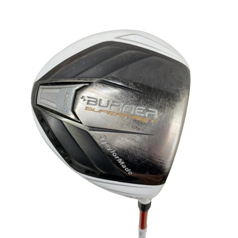 【中古】 テーラーメイド BURNER SUPER FAST 2.0J(シルバー) 9.5° ドライバー DR Tour AD DJ-6 (フレックスS) メンズ 男性用 右利き 右用 Dランク ゴルフクラブ